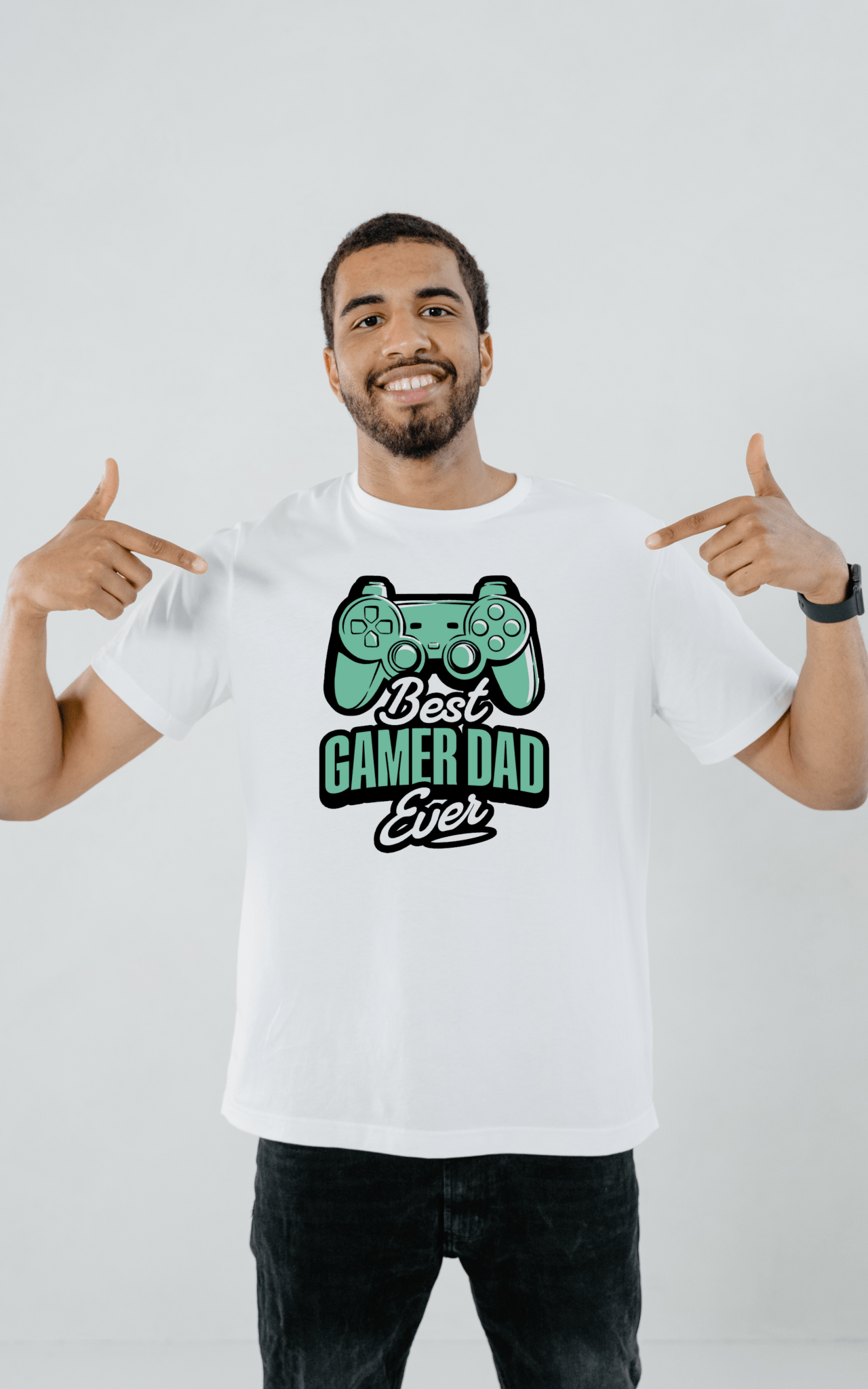 Best Gamer Dad Ever DTF Transfer D4 - NeoInk Transfers
