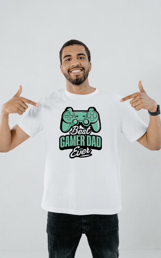 Best Gamer Dad Ever DTF Transfer D4 - NeoInk Transfers