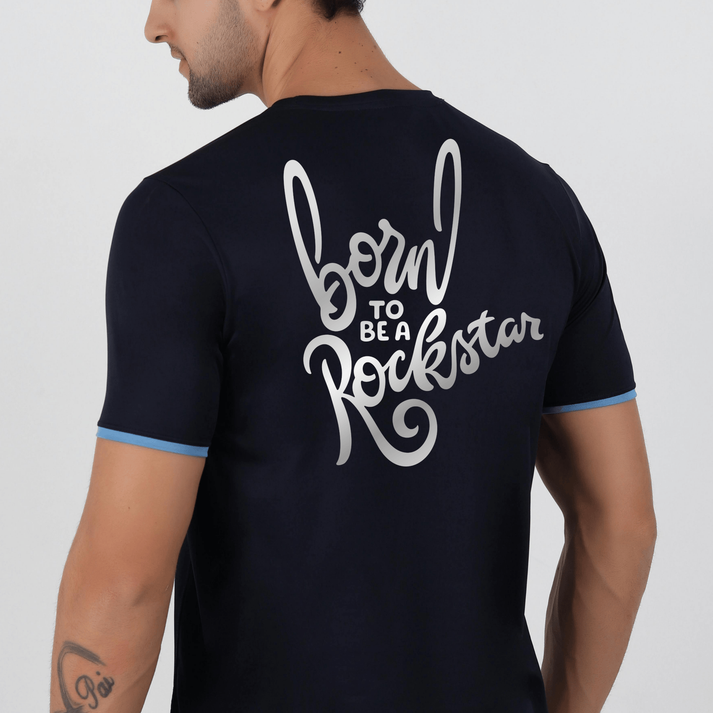 Born to be a Rockstar DTF Transfer Design MC4 - NeoInk Transfers