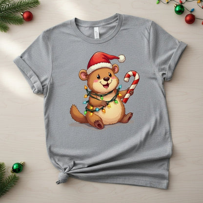 Capybara DTF Transfer for Christmas - Chill and Cute Animal Design - NeoInk Transfers