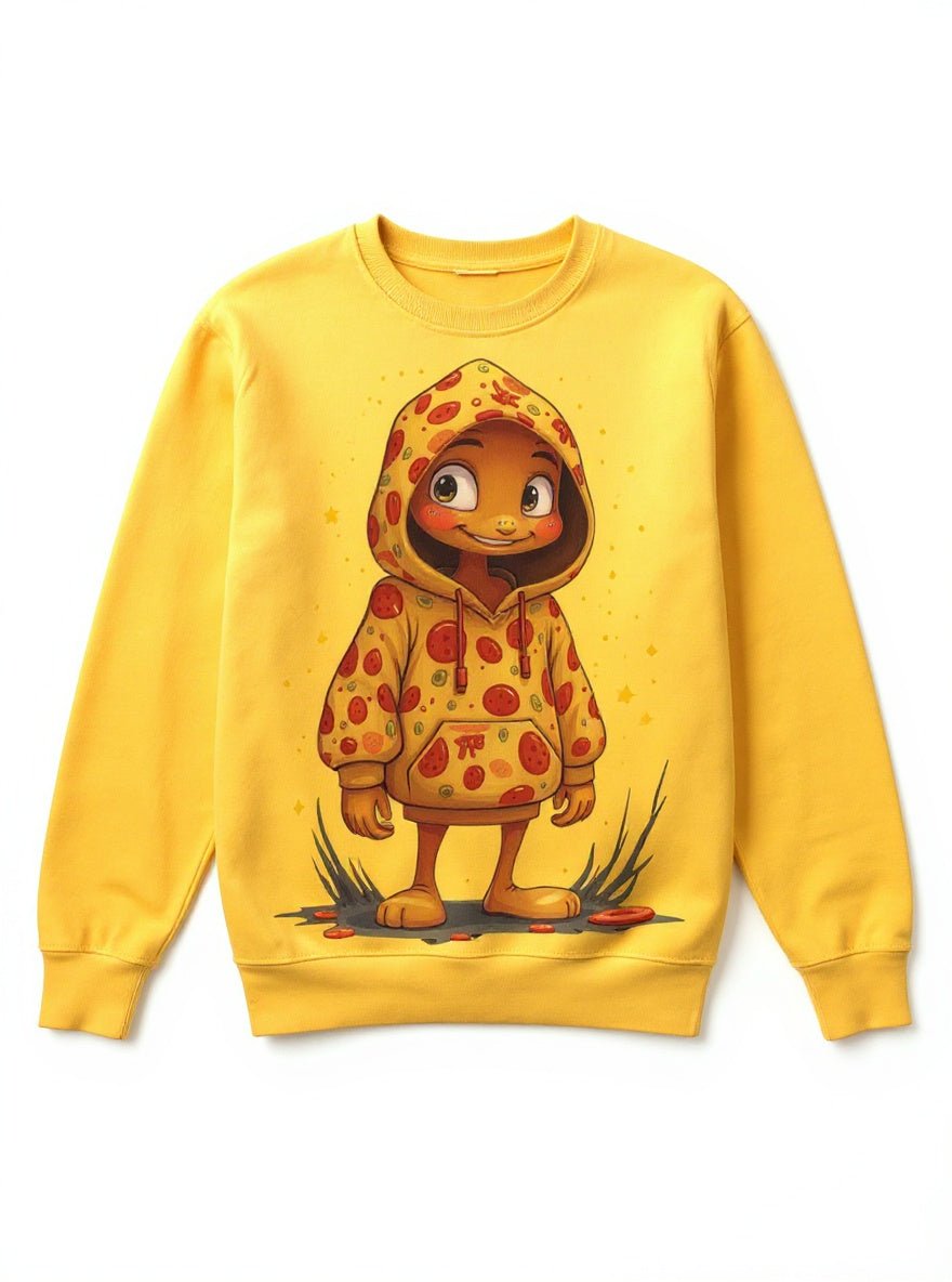 Cheezy Pizza Hoodie Kid DTF Transfer E3 - NeoInk Transfers