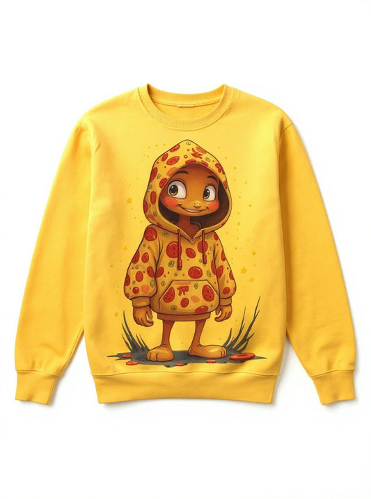 Cheezy Pizza Hoodie Kid DTF Transfer E3 - NeoInk Transfers