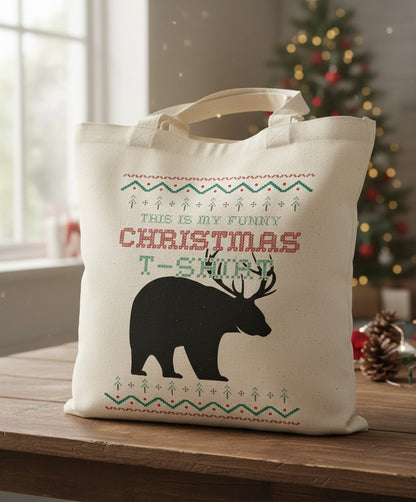 Funny Christmas DTF Transfer - Quirky Holiday Humor Design for Apparel - NeoInk Transfers