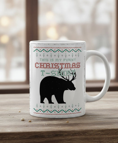 Funny Christmas DTF Transfer - Quirky Holiday Humor Design for Apparel - NeoInk Transfers