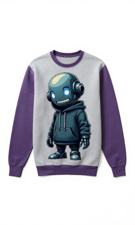 Futuristic Bot Character DTF Transfer E5 - NeoInk Transfers