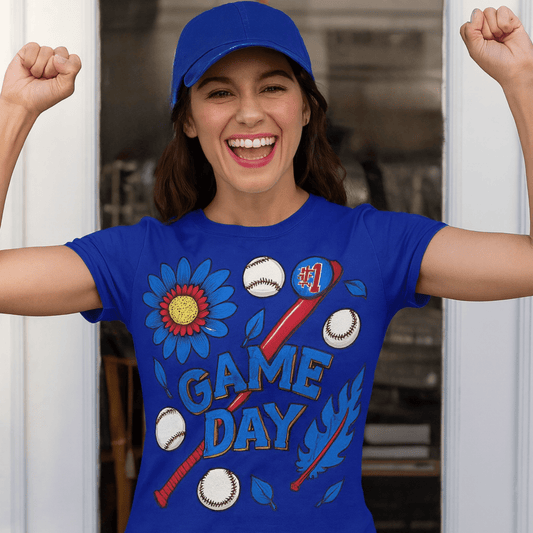 Game Day Baseball Design for Mom MM1 - NeoInk Transfers