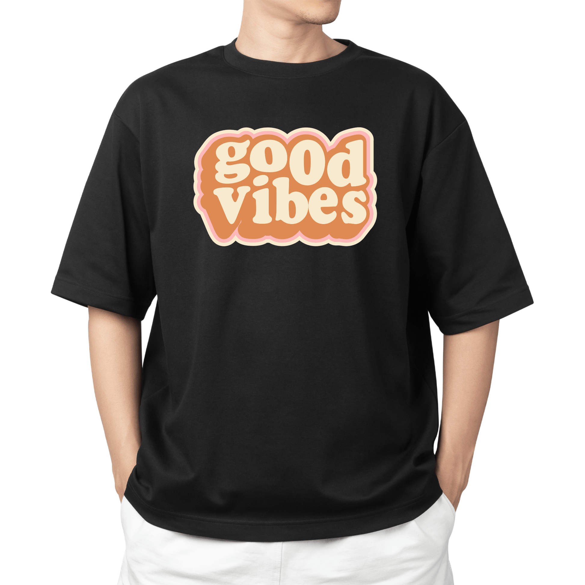 Good Vibes DTF Transfer Rentro Design RT 2 - NeoInk Transfers