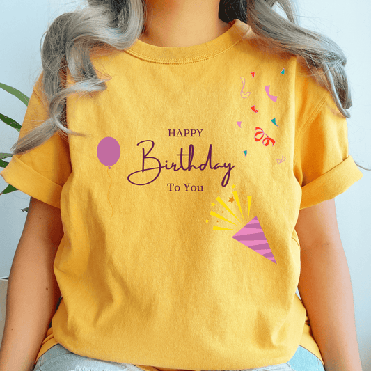 Happy Birthday To You DTF Transfer B2 - NeoInk Transfers