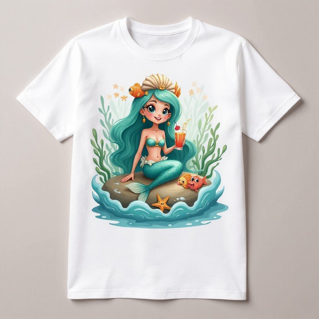 Mermaid Princess DTF Transfer P1 - NeoInk Transfers