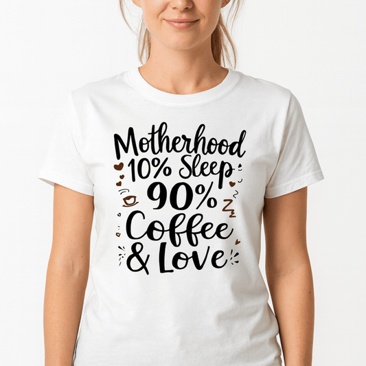 Motherhood and Coffee Design DTF Transfer MM9 - NeoInk Transfers