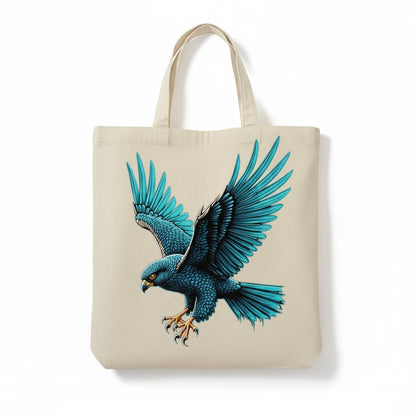 Neon Hawk DTF Transfer - Fierce Flying Bird Design - NeoInk Transfers