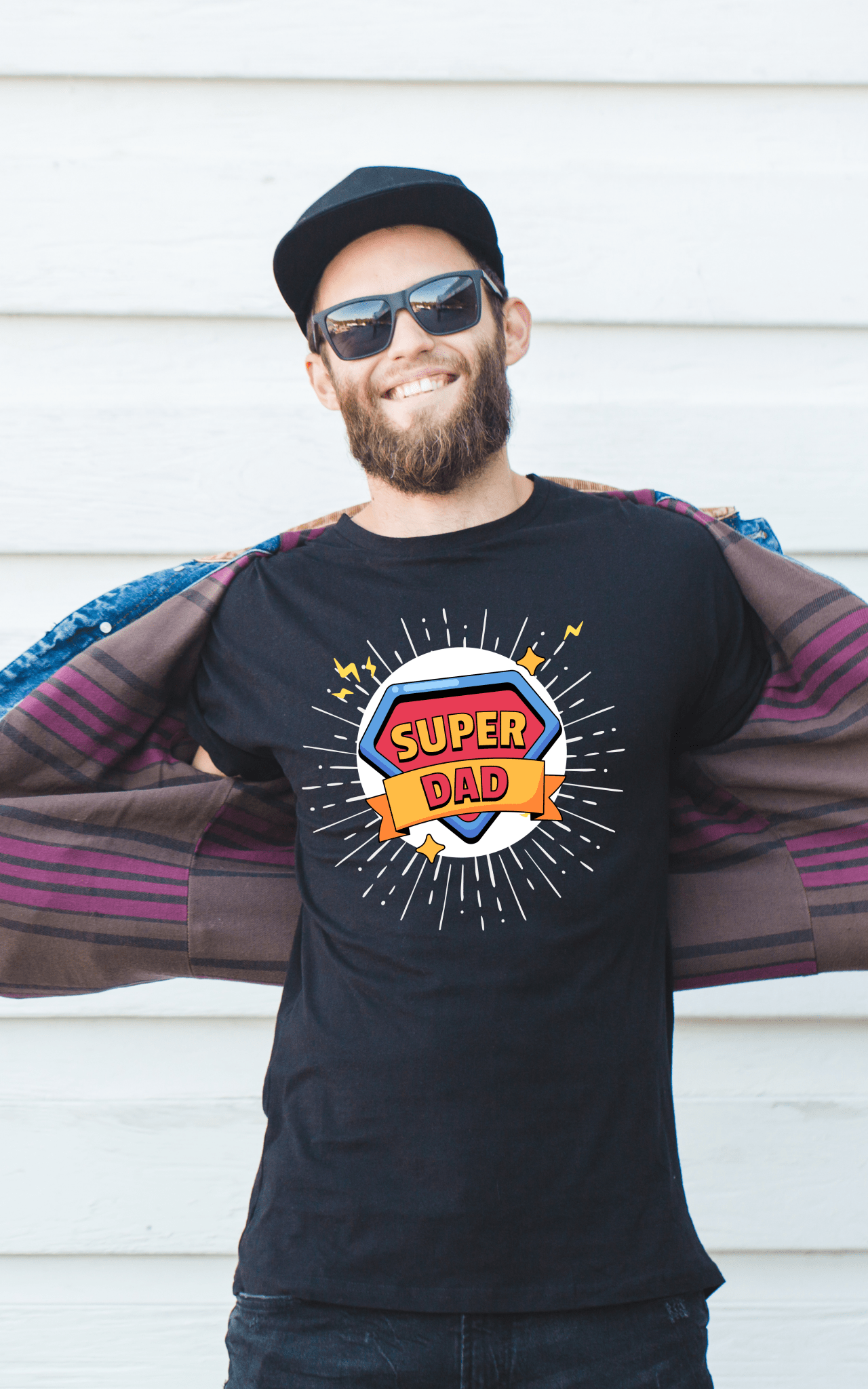 Super Dad DTF Transfer D6 - NeoInk Transfers