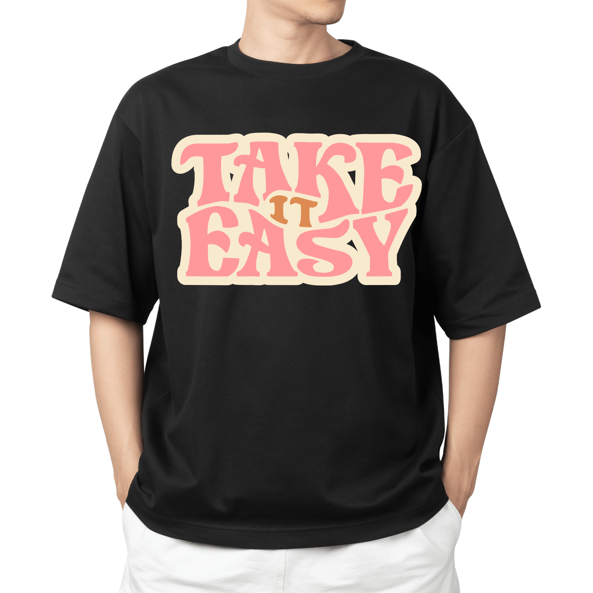 Take it Easy Retro Design DTF Transfer RT 3 - NeoInk Transfers