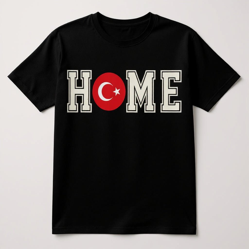 Turkey Flag DTF Transfer - Crescent & Star - NeoInk Transfers