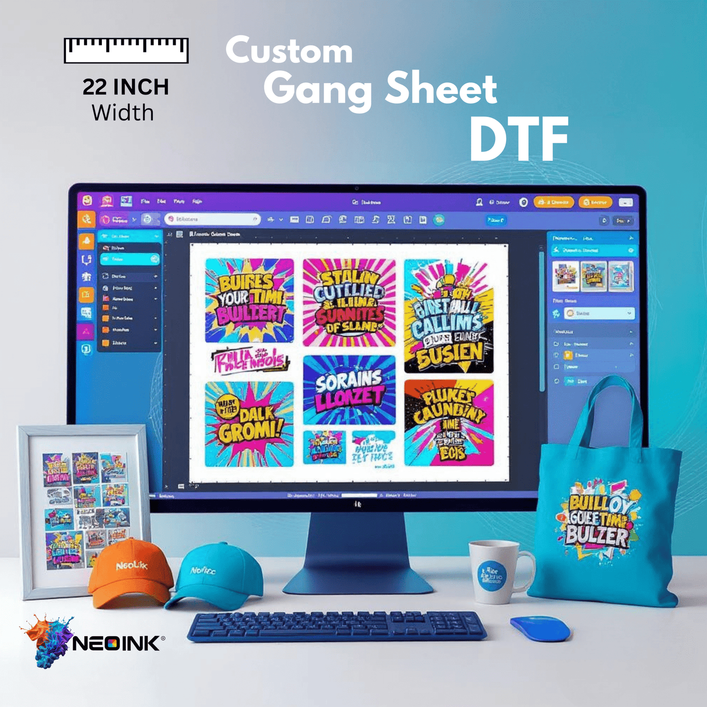 Upload Your DTF Sheet - NEOINK