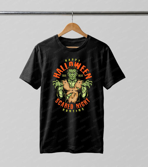 Happy Halloween Frankenstein Monster DTF Transfer H-B3 - NeoInk Transfers