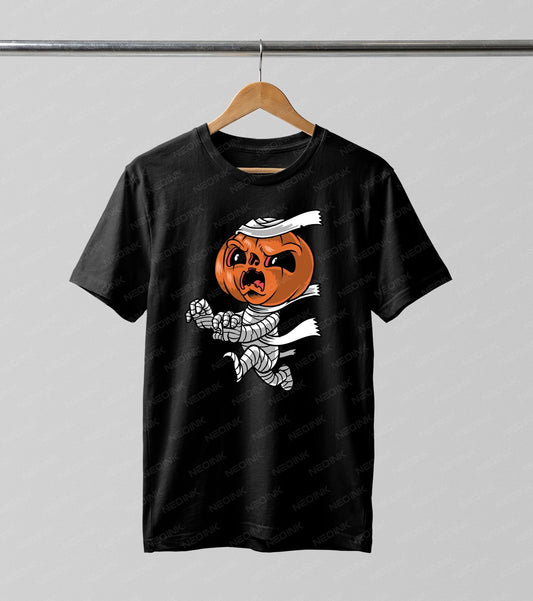 Running Mummy Pumpkin Halloween DTF Transfer H-B6 - NeoInk Transfers