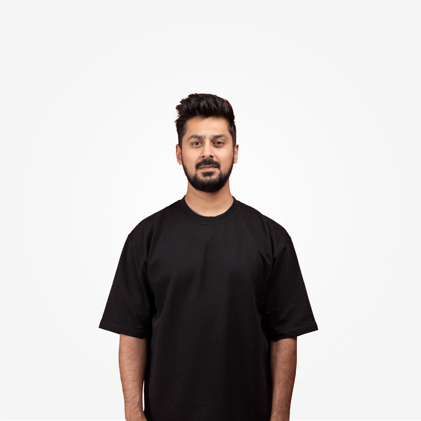Super Premium Oversized French Terry T-Shirt Justeefy Tee-240