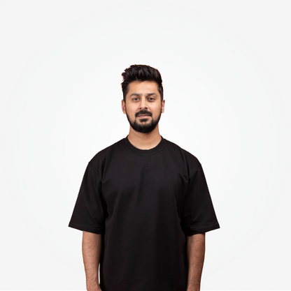 Super Premium Oversized French Terry T-Shirt Justeefy Tee-240